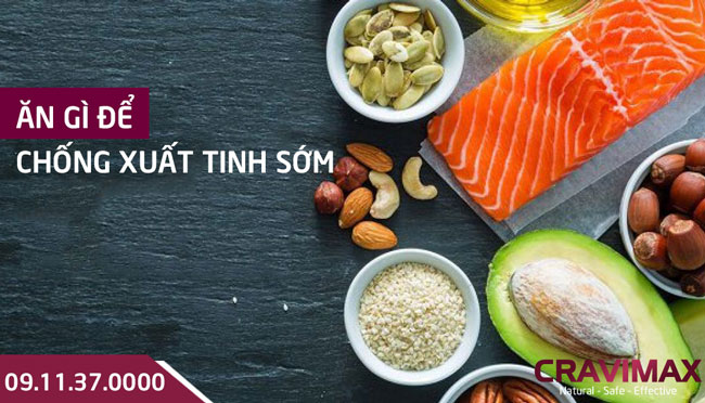 ăn gì để chống xuất tinh sớm