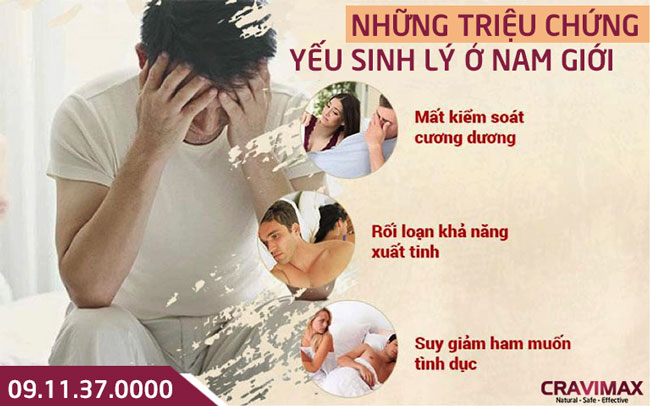 dấu hiệu yếu sinh lý