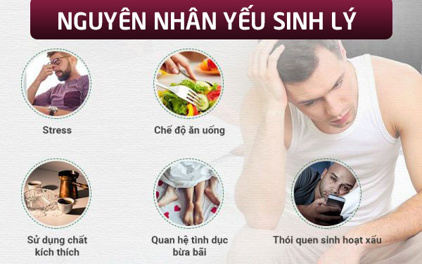 nguyên nhân gây yếu sinh lý